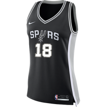 Load image into Gallery viewer, Belinelli San Antonio Spurs Women's Nike Custom Personalized Icon Swingman Jersey  Black