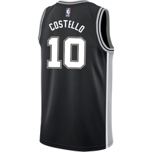 Load image into Gallery viewer, Costello San Antonio Spurs Men's Nike Custom Personalized Icon Swingman Jersey  Black