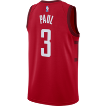 Load image into Gallery viewer, Chris Paul Houston Rockets Earned Edition Swingman Jersey  Red