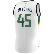 Load image into Gallery viewer, Association FastBreak Replica Jersey  MensApparelJerseys  Utah Jazz  Mitchell Donovan  Primary  White