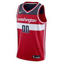 Load image into Gallery viewer, Men&#39;s Fanatics Branded Red Washington Wizards Fast Break Custom Replica Jersey  Icon Edition Red