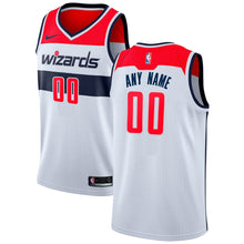 Load image into Gallery viewer, Men&#39;s Nike White Washington Wizards Custom Swingman Jersey  Association Edition White