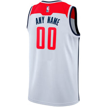 Load image into Gallery viewer, Men&#39;s Nike White Washington Wizards Custom Swingman Jersey  Association Edition White
