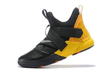 Load image into Gallery viewer, Nike Lebron Soldier XII 12 SFG EP Black Yellow Men Shoes Sale Size US7,8,8.5,9,10,11,12