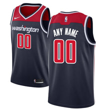 Load image into Gallery viewer, Men&#39;s Nike Navy Washington Wizards Custom Swingman Jersey  Statement Edition Navy