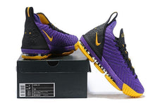 Load image into Gallery viewer, Nike Lebron XV 16 EP Purle Yellow Black Men Shoes Sale Size US7,8,8.5,9,10,11,12