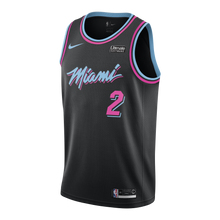 Load image into Gallery viewer, Wayne Ellington Nike Miami Heat Vice Nights Swingman Jersey  Black