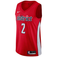 Load image into Gallery viewer, Men&#39;s Nike John Wall Red Washington Wizards / Swingman Jersey – Earned Edition  Red