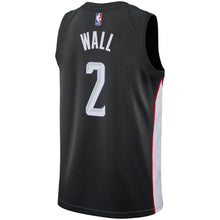 Load image into Gallery viewer, Men&#39;s Nike John Wall Black Washington Wizards City Edition Swingman Jersey Black