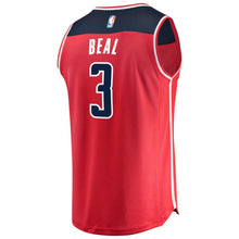 Load image into Gallery viewer, Bradley Beal Washington Wizards Fanatics Branded Youth Fast Break Replica Player Jersey Icon Edition  Red