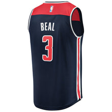 Load image into Gallery viewer, Youth Fanatics Branded Bradley Beal Navy Washington Wizards Fast Break Replica Jersey  Statement Edition Navy