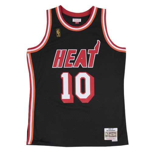 Tim Hardaway Mitchell And Ness Miami Heat Swingman Jersey  Black