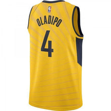 Load image into Gallery viewer, Oladipo Indiana Pacers Statement Swingman Jersey  Gold