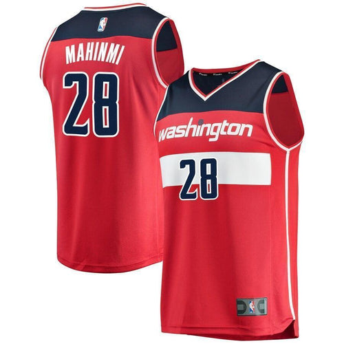 Men's Fanatics Branded Ian Mahinmi Red Washington Wizards Fast Break Replica Team Color Player Jersey  Icon Edition  Red