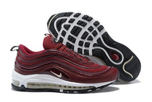 Load image into Gallery viewer, Nike Air Max 97 Wine Red White Shoes Sale Men Size US 7, 8, 8.5, 9, 10, 11