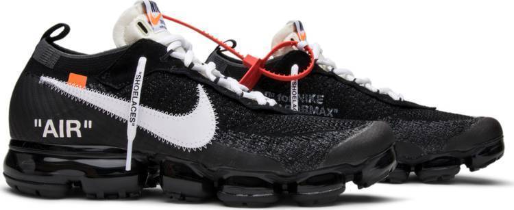 OFF WHITE x Nike Air Vapormax Part 2 "The Ten" Shoes Sneakers Men Sale Size US 7, 8, 8.5, 9, 10, 11