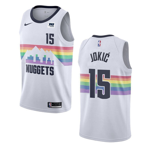 Nikola Jokic Denver Nuggets Edition Swingman Jersey  White