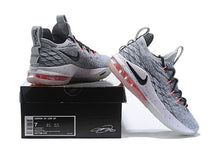 Load image into Gallery viewer, Nike Lebron XV 15 Low EP LT Grey Black Men Shoes Sale Size US7,8,8.5,9,10,11,12