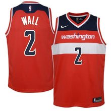 Load image into Gallery viewer, Youth Nike John Wall Red Washington Wizards Swingman Jersey  Icon Edition  Red