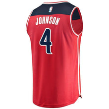 Load image into Gallery viewer, Men&#39;s Fanatics Branded Wesley Johnson Red Washington Wizards Fast Break Replica Jersey – Icon Edition  Red