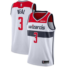 Load image into Gallery viewer, Men&#39;s Nike Bradley Beal White Washington Wizards Swingman Sponsor Patch Jersey  Association Edition  White