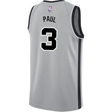 Load image into Gallery viewer, Paul San Antonio Spurs Men&#39;s Nike  Statement Edition Swingman Personalized Jersey   Grey