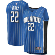 Load image into Gallery viewer, Men&#39;s Fanatics Branded Jerian Grant Blue Orlando Magic Fast Break Replica Jersey – Icon Edition  Blue