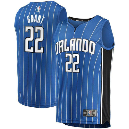 Men's Fanatics Branded Jerian Grant Blue Orlando Magic Fast Break Replica Jersey – Icon Edition  Blue