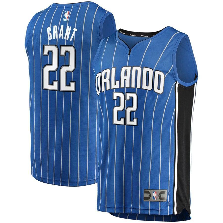 Men's Fanatics Branded Jerian Grant Blue Orlando Magic Fast Break Replica Jersey – Icon Edition  Blue