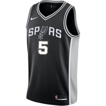 Load image into Gallery viewer, Murray San Antonio Spurs Men&#39;s Nike Custom Personalized Icon Swingman Jersey  Black