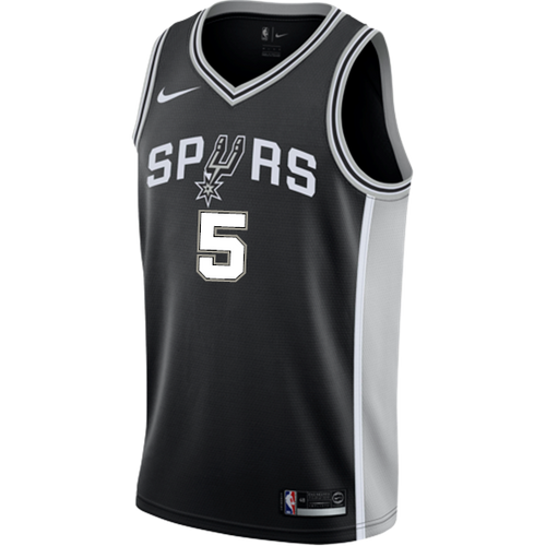Murray San Antonio Spurs Men's Nike Custom Personalized Icon Swingman Jersey  Black