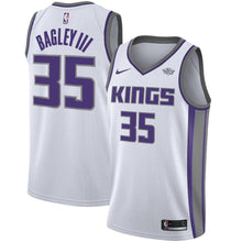 Load image into Gallery viewer, Men&#39;s Nike Marvin Bagley III White Sacramento Kings Swingman Sponsor Patch Jersey  Association Edition