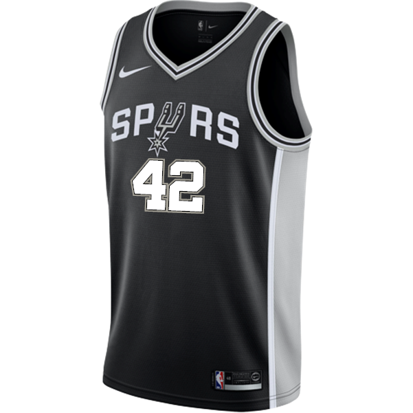 Poeltl San Antonio Spurs Men's Nike Custom Personalized Icon Swingman Jersey  Black