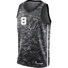 Load image into Gallery viewer, Mills San Antonio Spurs Men&#39;s Nike  City Edition Swingman Personalized Jersey  Navy