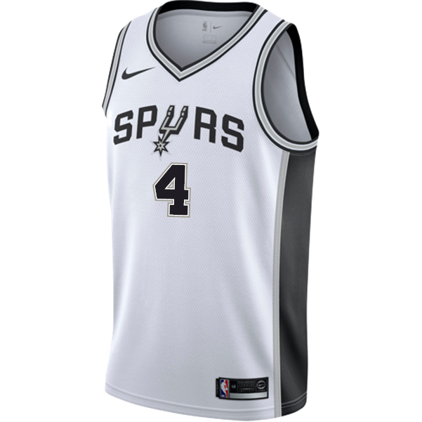 White San Antonio Spurs Men's Nike Custom Personalized Icon Swingman Jersey  White