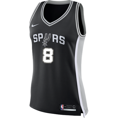 Mills San Antonio Spurs Women's Nike Custom Personalized Icon Swingman Jersey  Black