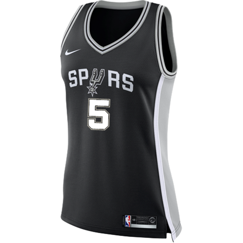 Murray San Antonio Spurs Women's Nike Custom Personalized Icon Swingman Jersey  Black