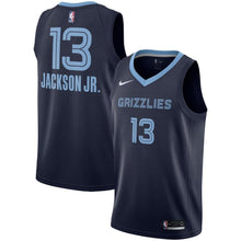 Load image into Gallery viewer, Men&#39;s Nike Jaren Jackson Memphis Grizzlies Swingman Team Jersey  Navy