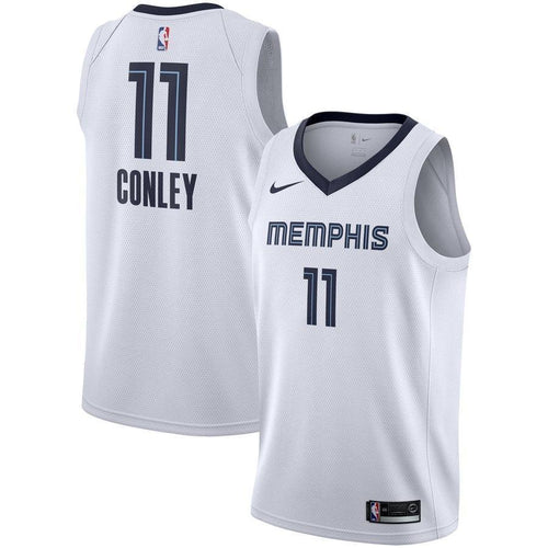 Men's Nike Mike Conley Memphis Grizzlies Swingman Jersey  Association Edition  White