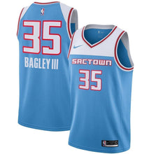 Load image into Gallery viewer, Men&#39;s Nike Marvin Bagley III Blue Sacramento Kings City Edition Swingman Jersey