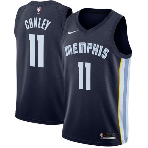 Men's Nike Mike Conley Memphis Grizzlies Swingman Jersey  Icon Edition  Navy