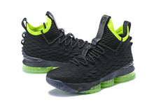 Load image into Gallery viewer, Nike Lebron XV 15 Black Green Men Shoes Sale Size US7,8,8.5,9,10,11,12