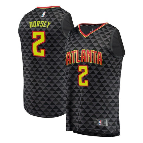 Tyler Dorsey Atlanta Hawks Jersey  Icon Edition  Black