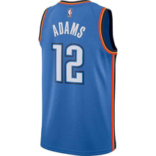 Load image into Gallery viewer, Oklahoma City Thunder Nike Youth Adams Icon Swingman Jersey  Blue