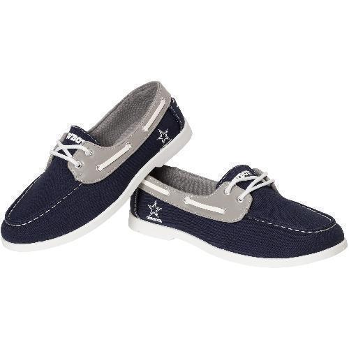 Men's Dallas Cowboys Side Logo Slip-on Canvas Shoe