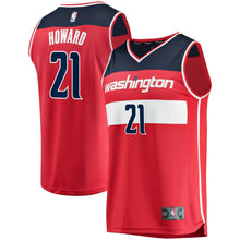 Load image into Gallery viewer, Men&#39;s Fanatics Branded Dwight Howard Red Washington Wizards Fast Break Replica Jersey – Icon EditionRed