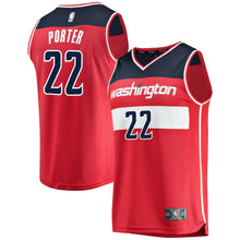 Load image into Gallery viewer, Youth Fanatics Branded Otto Porter Red Washington Wizards Fast Break Player Jersey  Icon Edition Red