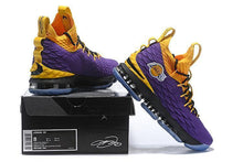 Load image into Gallery viewer, Nike Lebron XV 15 Purple Yellow Black Men Shoes Sale Size US7,8,8.5,9,10,11,12