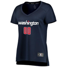 Load image into Gallery viewer, Women&#39;s Fanatics Branded Navy Washington Wizards Fast Break Replica Custom Jersey – Statement Edition  Navy