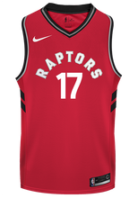 Load image into Gallery viewer, Raptors Men&#39;s Swingman Icon Mandarin Jersey  Lin  Red